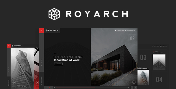 Royarch – Architecture PSD Template