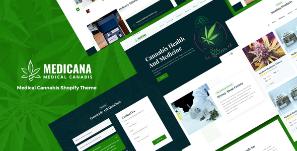 Medicana – Medical Cannabis Shopify Theme